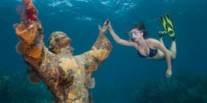 Dive or Snorkel the Christ Statue in Key Largo